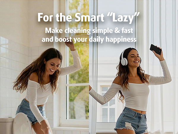  Hands-Free Electric Toilet Brush