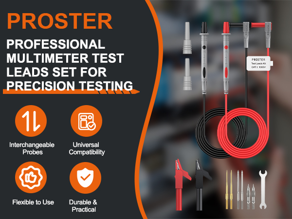 Multimeter Electrical Test Lead