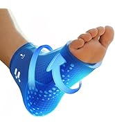 Extended Ankle Ice Pack Wrap for Plantar Fasciitis Relief, 30% Longer Lasting Cold &amp; Heat Therapy...