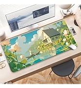 Anime Mouse Pad Large, Large Gaming Mouse Pad for Desk, Extended Desk Mousepad with Non-Slip Rubb...