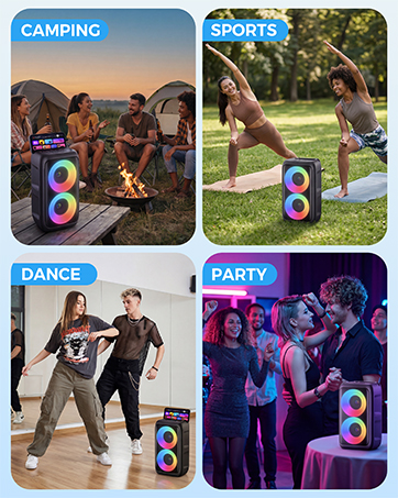 speaker big speaker outdoor wireless large party speaker 80w bluetooth speaker speaker big