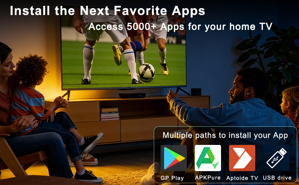 LEFFOT Android 14.0 TV Box