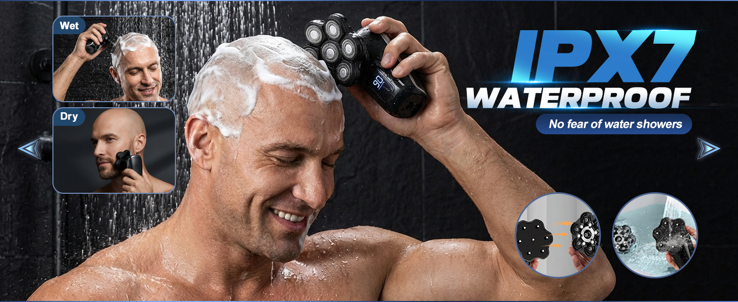 electric head shaver