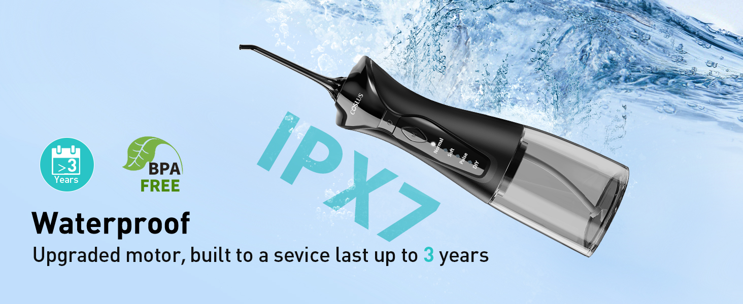 water dental flosser pick teeth cordlss portable Hilo dental con agua, recoge los dientes