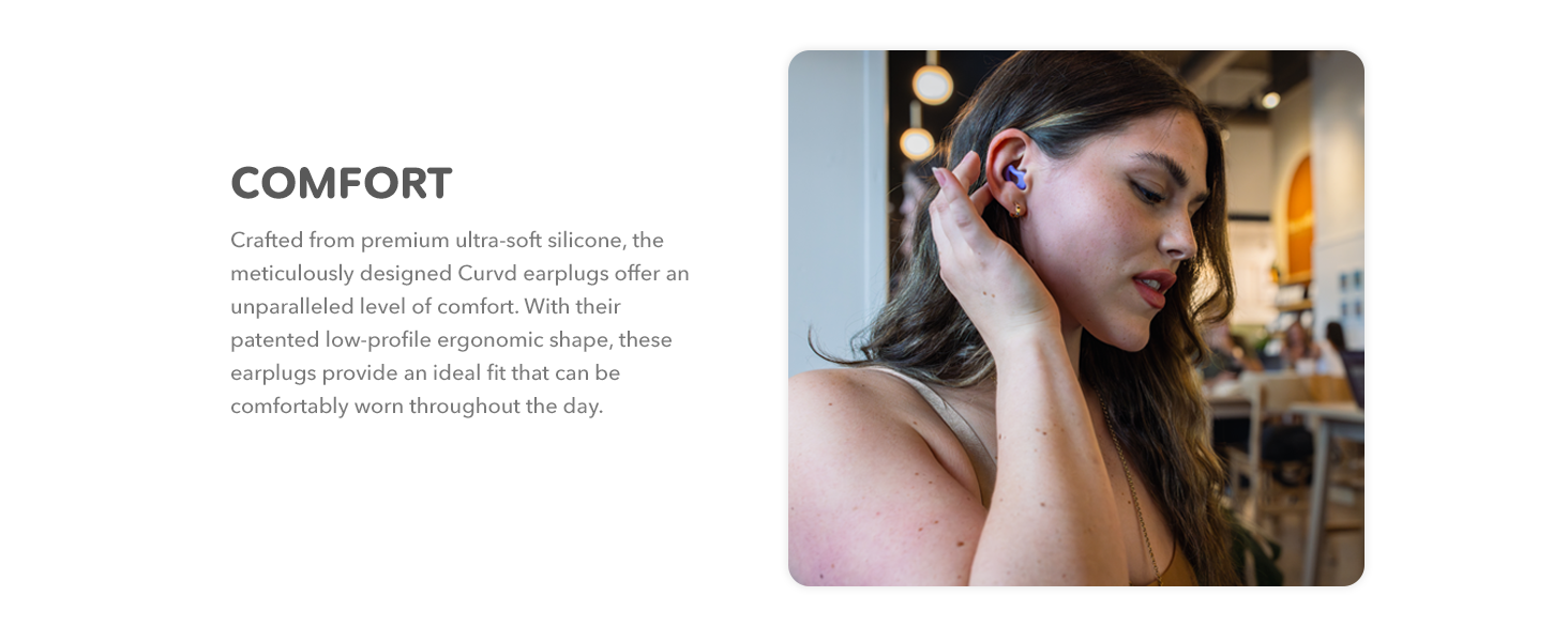 CURVD Everyday Earplugs - Purple
