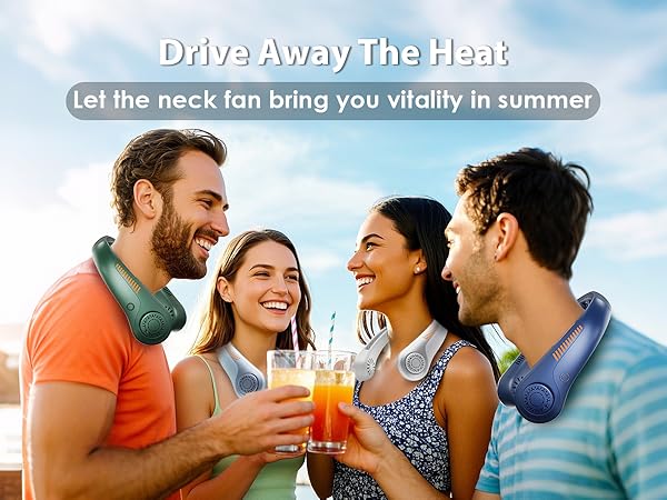 wearable neck fan