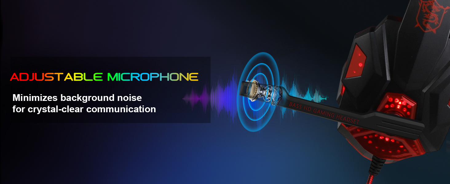 gaming headset backlit headset