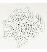 100pcs White Dry B-Connector Wire Telephone Alarm Wire Crimp Beanies Splices for Low Voltage