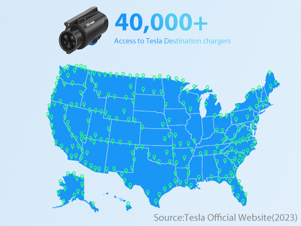 tesla to j1772 adapter