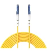 Buacoz 7.5Meters 25ft LC/UPC-LC/UPC Single-Mode Fiber Optic Cable LC to LC OS2 Jumper Optical Pat...