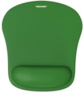 TECKNET Mouse Pad with Wrist Support, Ergonomic Gaming Mouse Pad Pain Relief, Portable Comfortabl...