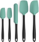 Coukre Silicone Spatula Set of 5,High Temperature Resistant, Food Grade Silicone, Dishwasher Safe...