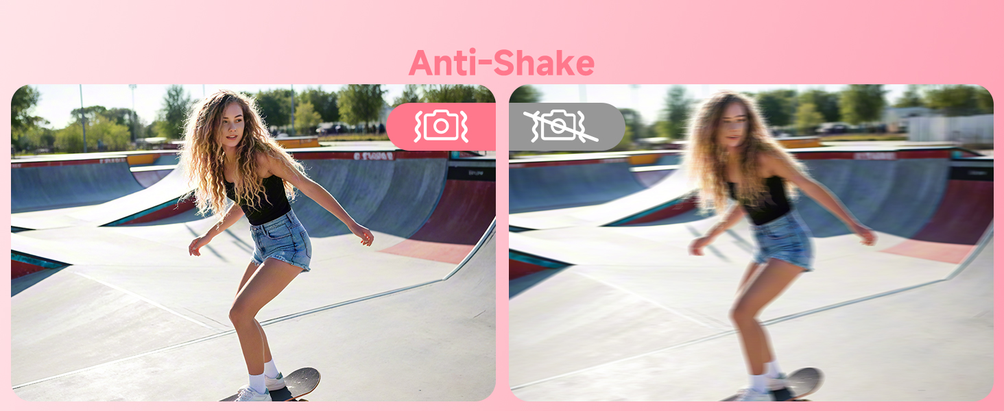 digital camera with anti-shake/digital camera