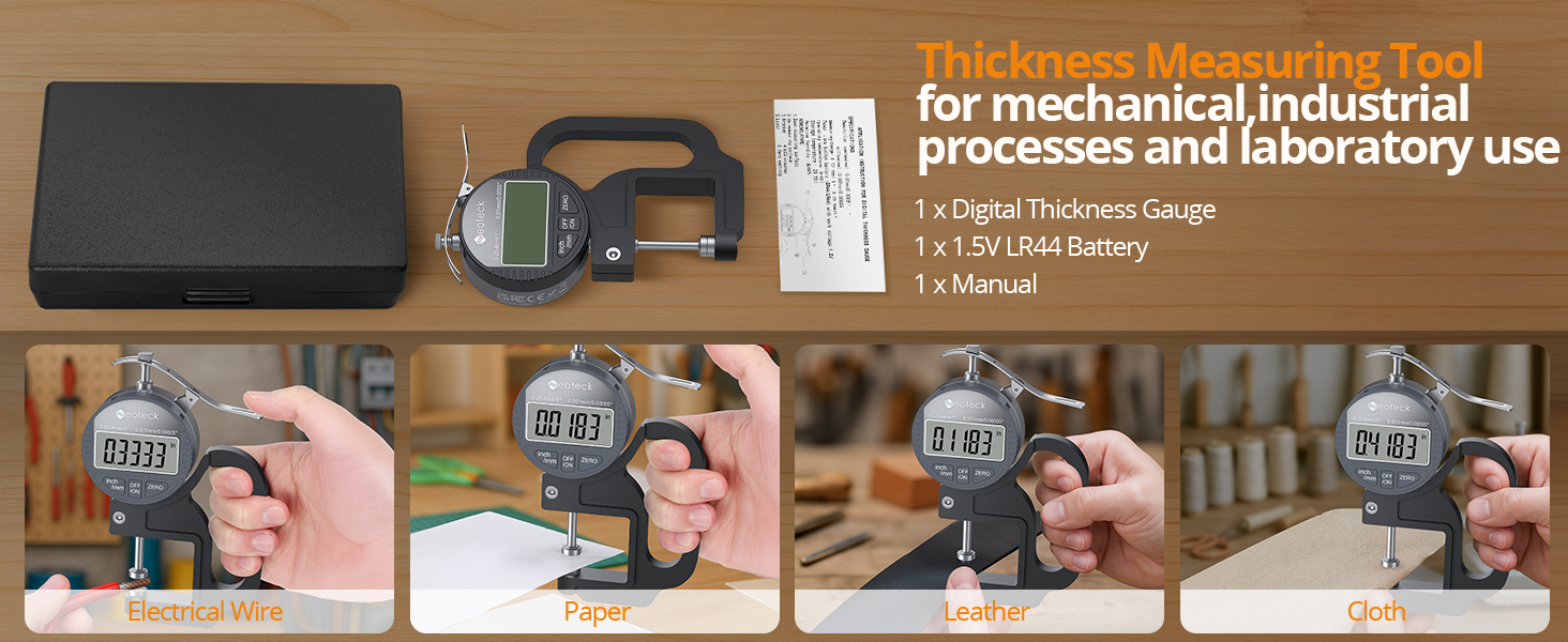 thickness measuring tool