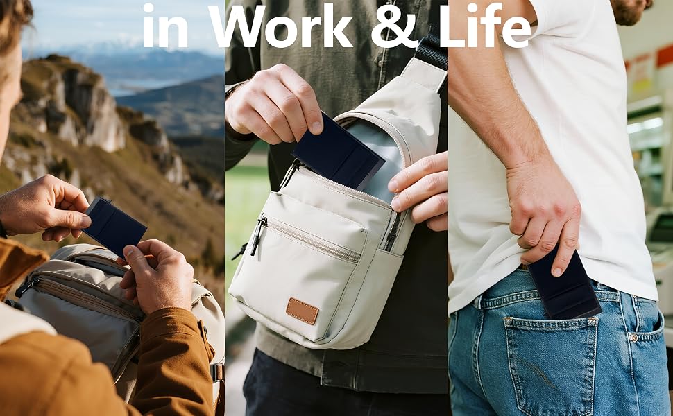 leisure wallet in work and life like hiking or mountain climbing