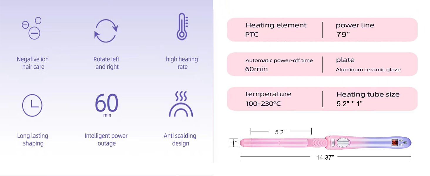 curling wand for long hair