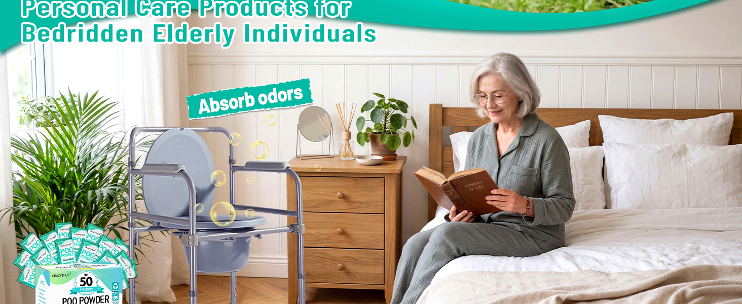 Personal care products for bedridden elderly individuals