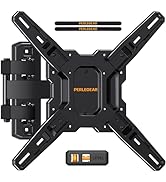 Perlegear Full Motion TV Mount for Most 26–65 inch Flat or Curved TVs up to 82 lbs, Wall Mount TV...