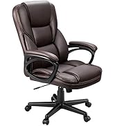 Furmax Office Executive Chair High Back Adjustable Managerial Home Desk Chair, Swivel Computer PU...