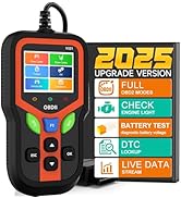 OBD2 Scanner - Car Code Reader Diagnostic Tool for Check Engine Light, Fault Code Reader &amp; Reset,...