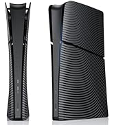 HONCAM Console Cover for PS5 Slim Digital Edition Only, PS5 Slim Accessories with Cooling Vents, ...