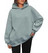 AUTOMET Womens Oversized Hoodies Fleece Sweatshirts Hooded Pullover 2025 Fashion Fall Clothes Tre...