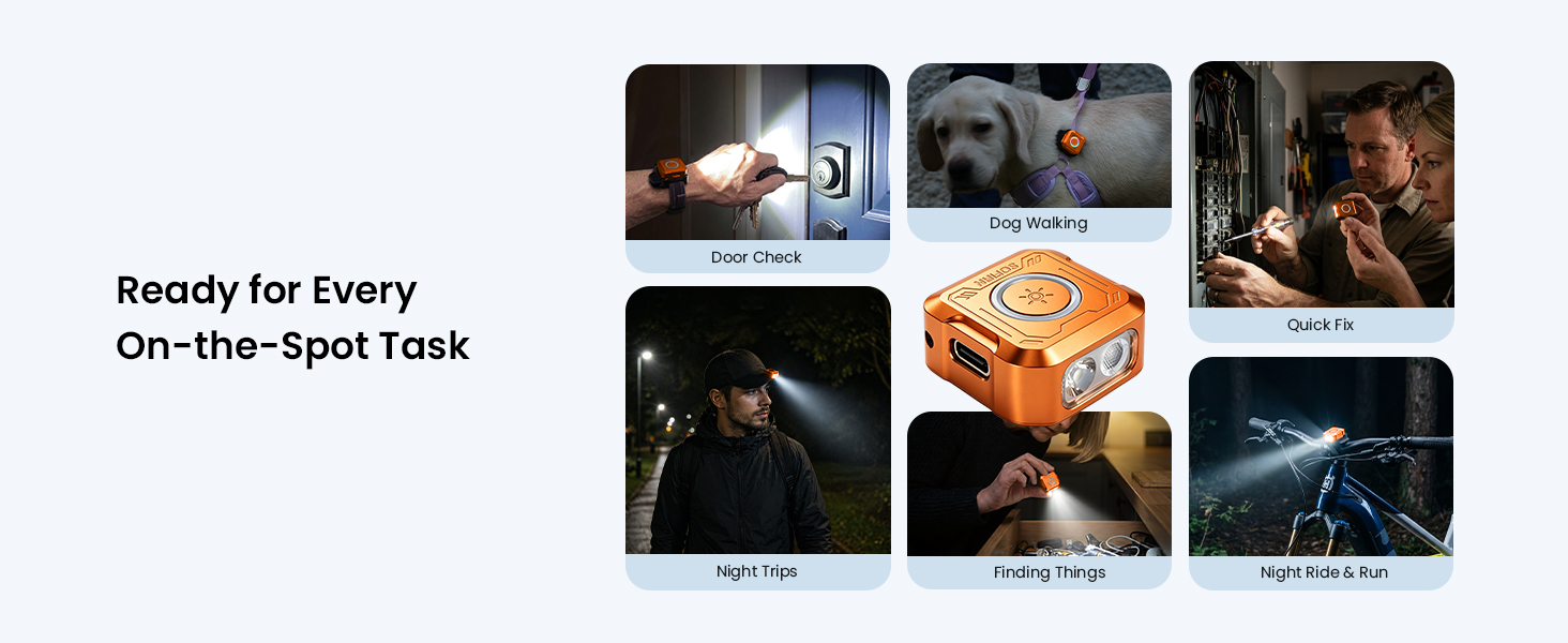 flashlight ready for every on-the-spot tasks