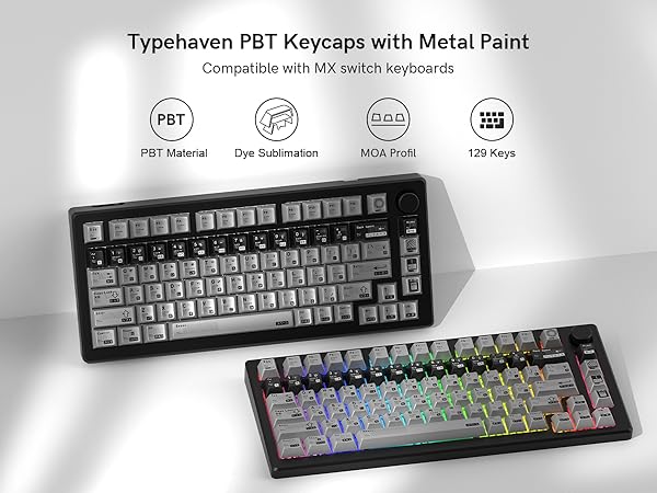 Typehaven x Womier 112 Key Cherry Profile Keycap Set – Universal Fit