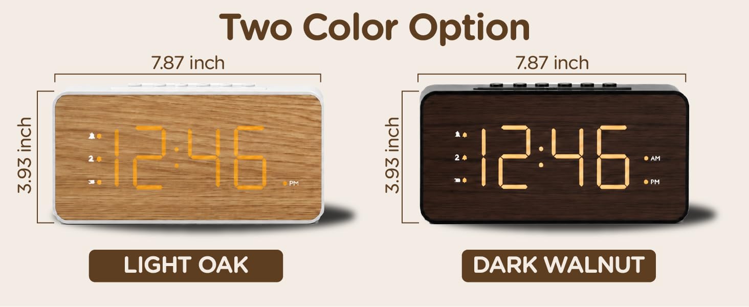 loud alarm clock for heavy sleepers adults