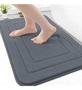 Arotive Memory Foam Bathroom Rug Mat 30x20, Ultra Soft and Absorbent Bath Mat, Machine Wash Dry, ...