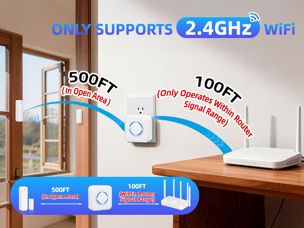 wifi sensor chime