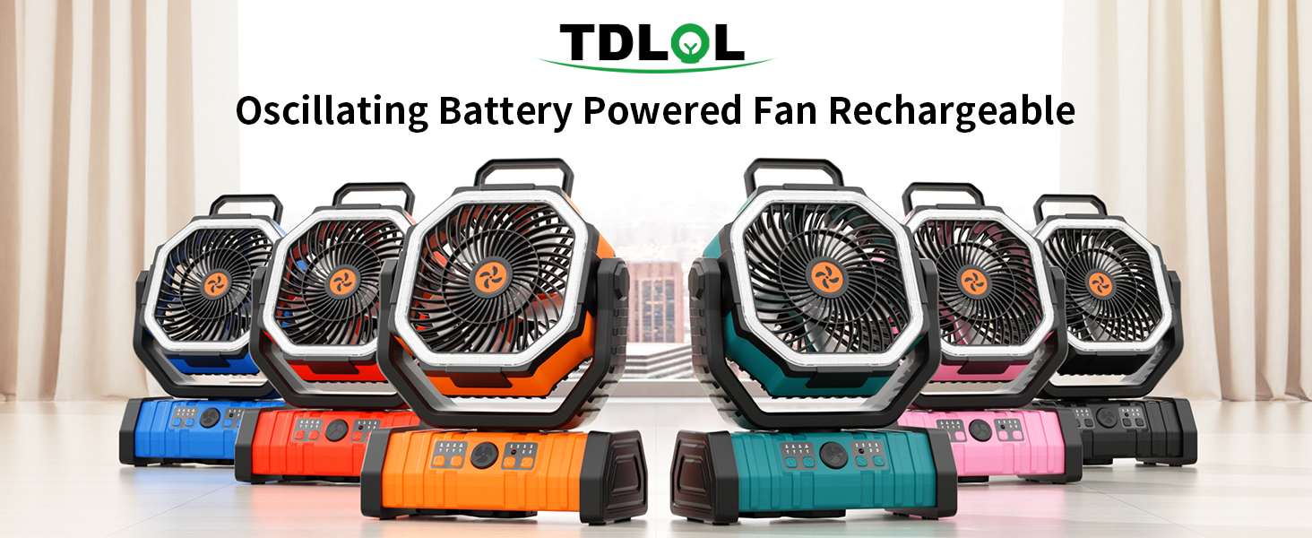 battery fans portable