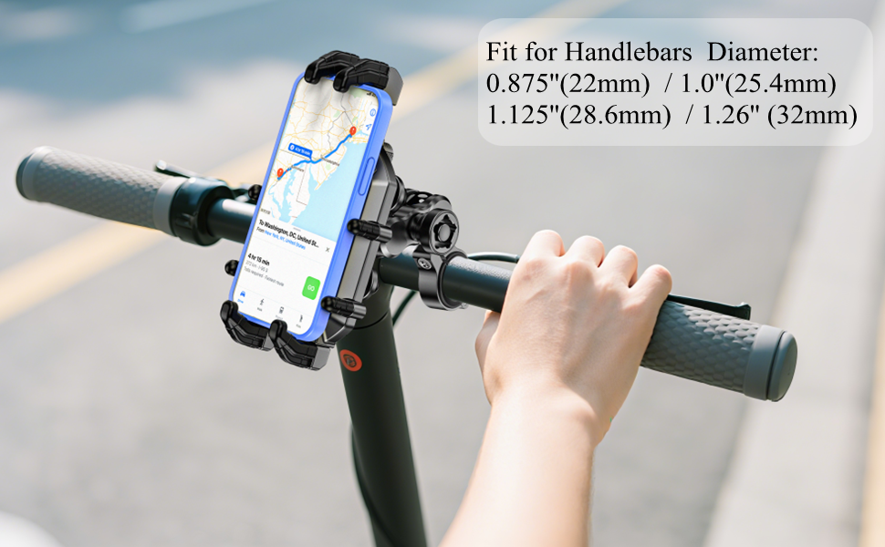 Suitable for bicycle motorcycle atv scooter handlebars
