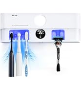 Bitvae Toothbrush Holder, Cleaning and Fast Drying, 5 Toothbrush Slots or Shaver Slot Accessories...
