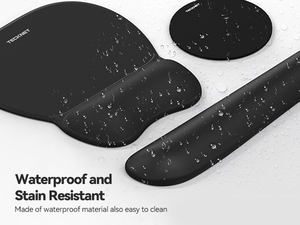 Waterproof Stain-Resistant Design Makes Cleaning Easier