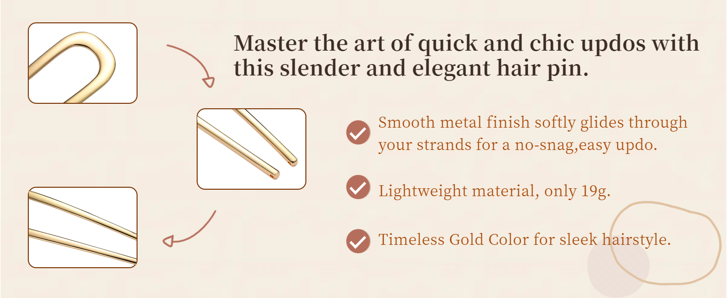 french hair pin