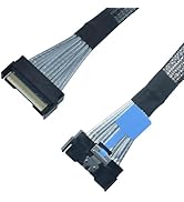 LetLinkSo PCIe Gen6 MCIO x8 to MCIO 8i Cable, 1.6 feet (50 cm)