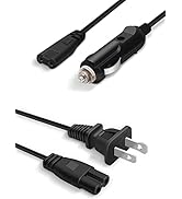 Buddew Power Cord - 12/24V/Car Charger &amp; 110-230V Home/Office Wall Charger Compatible wtih Buddew...