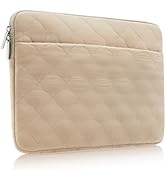 RAINYEAR Puffy Laptop Sleeve 13.3 Inch Protective Lightweight Laptop Bag Laptop Carrying Case Com...