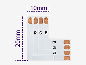 4 pin led connectors