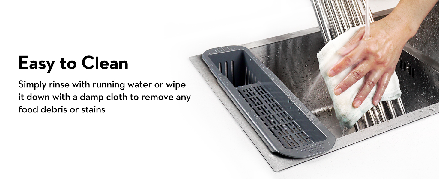 over sink dish drying rack