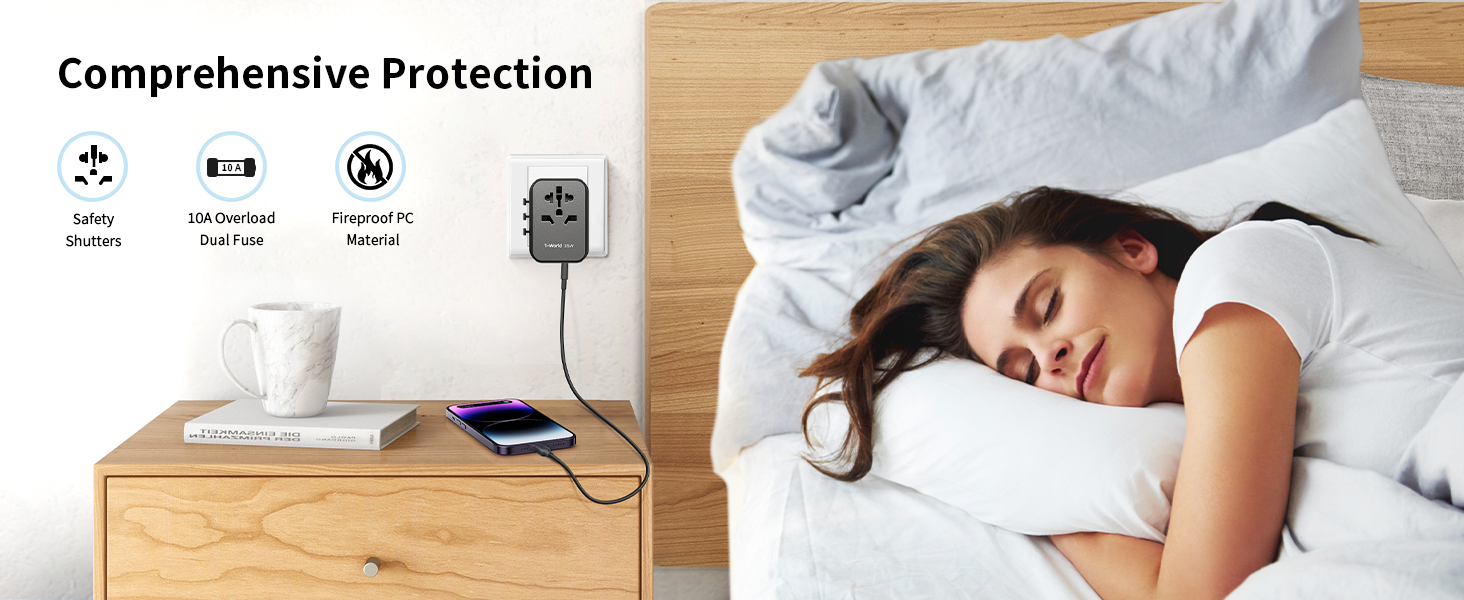 MOMAX International Plug Adapter
