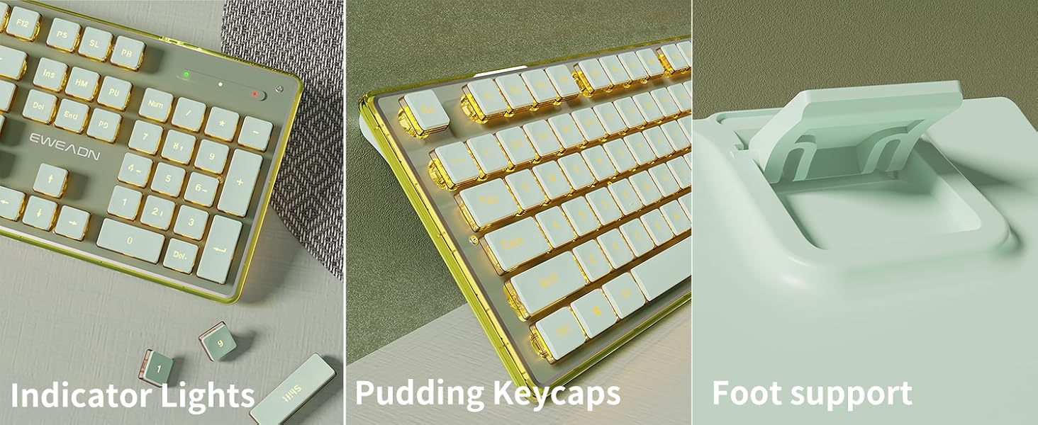 cute keyboard and mouse wireless