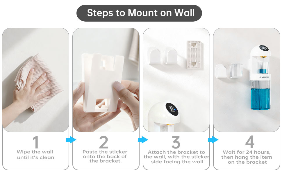 mouth wash dispenser for bathroom