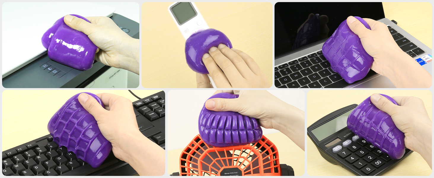 Car Cleaning Gel Purple