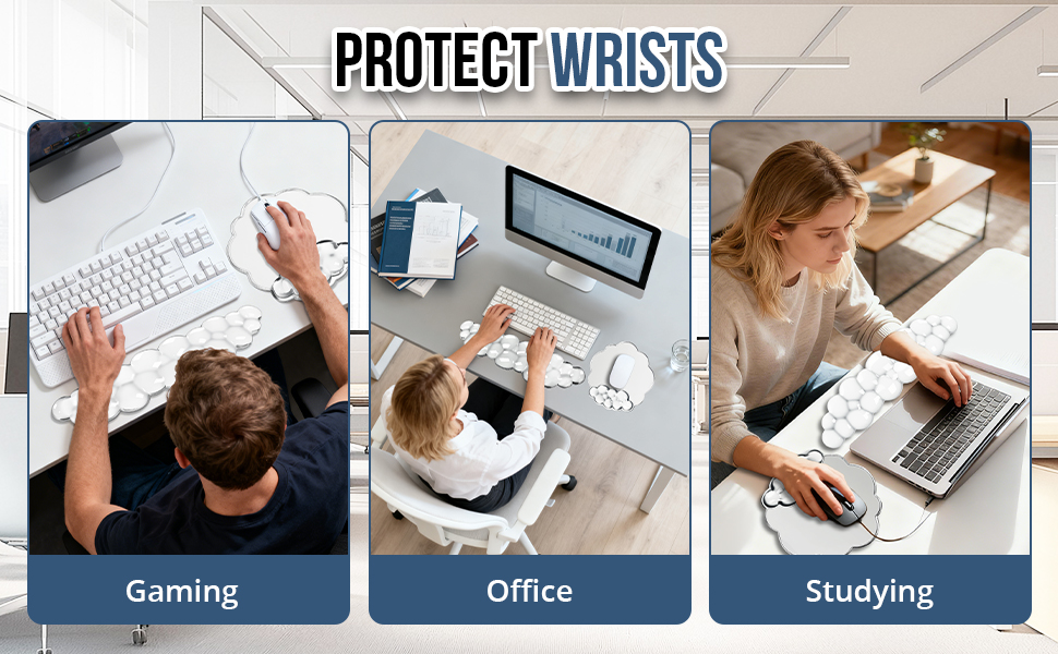 Keyboard Wrist Rest Set