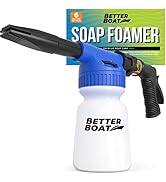 Foam Cannon Soap Gun, Foam Sprayer for Boat Cleaning and Car Wash, Washing Foamer Cannon, Car Det...