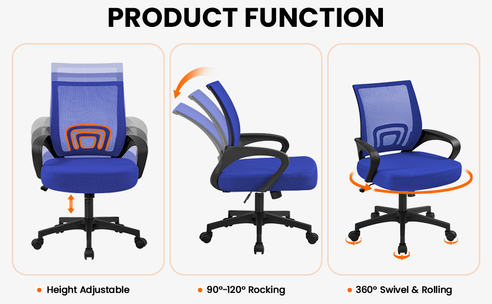 Office Chair Blue