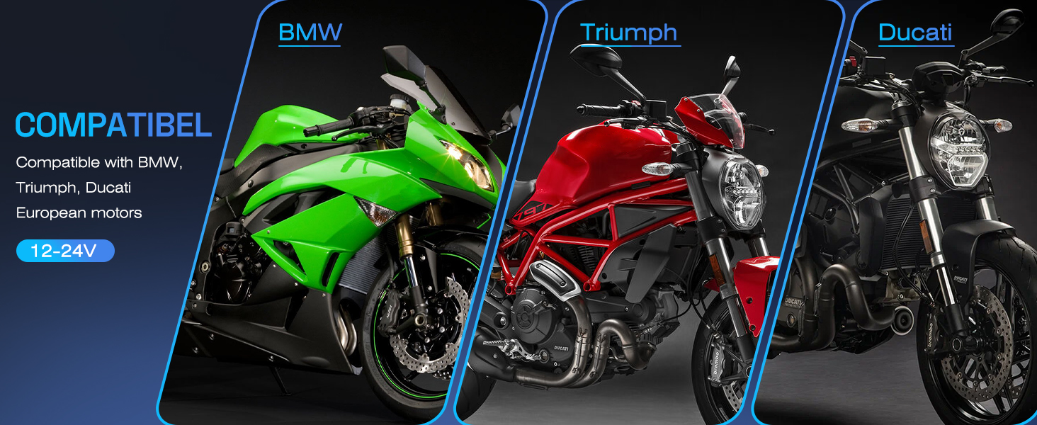 European-Style Accessory Outlets Motorcycles