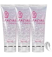 YMEYFAN 3PCS Conductive Gel, Cooling Gel for Salon Hair Removal Machine Skin Care, Moisturizing H...